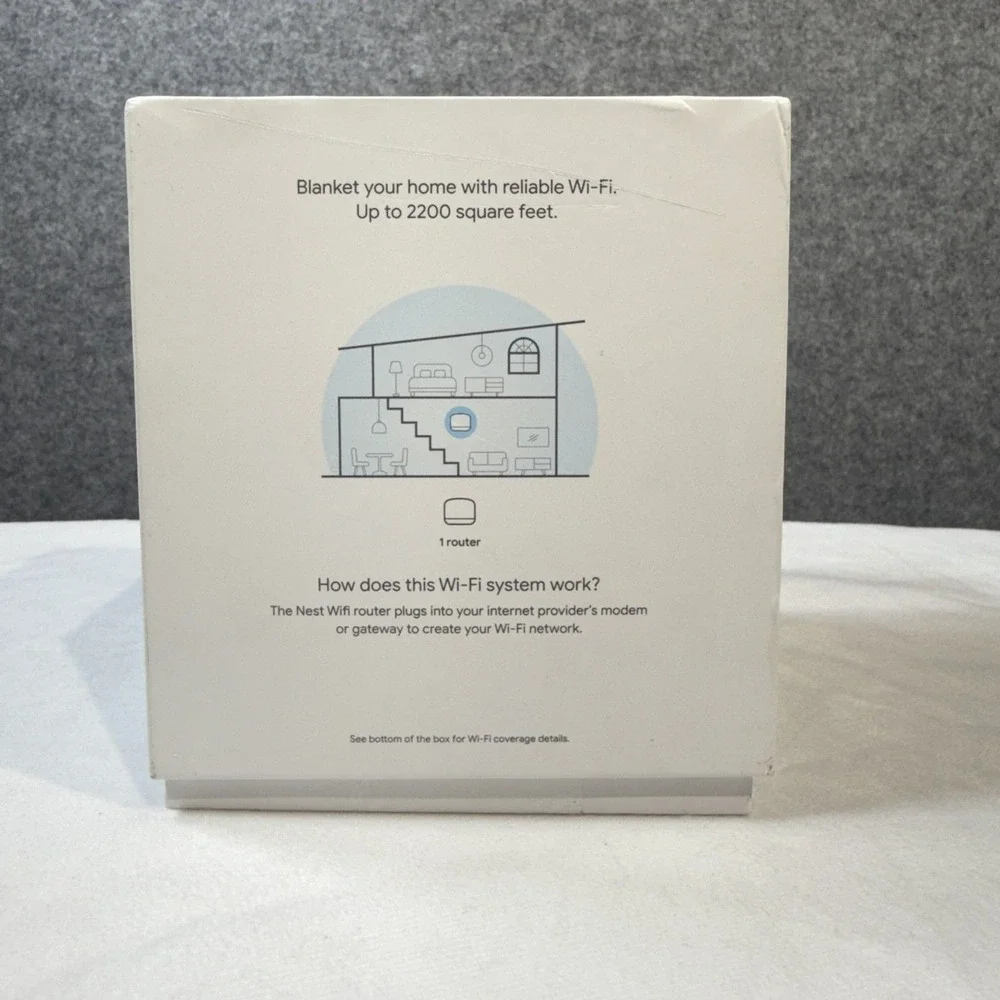 Google Nest‎ Wifi Router White Model H2D